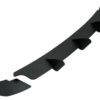 Bakre støtfangerforlengelse for diffuser og baksidesplitter egnet for VW Golf VI 6 GTI (2008-2013) Svart |
