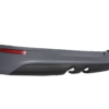 Bakre støtfangerforlengelse egnet for VW Golf 5 V (2003-2007) R32 Look med sideskjørt og komplett eksosanlegg | Bakre støtfangerforlengelse egnet for VW Golf 5 V (2003-2007) R32 Look med sideskjørt og komplett eksosanlegg |