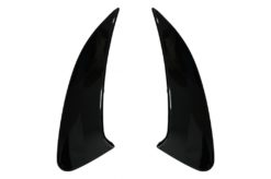 Alternative view of Bakre støtfangerklaffer Fliser Sidefinner egnet for Mercedes CLA Shooting Brake X118 CLA Coupe C118 (2019-up) Piano Black CLA 45S Design