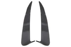 Alternative view of Bakre støtfangerklaffer Sidefinner Flics egnet for Mercedes C Class W205 (2014-2020) Carbon Film