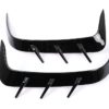 Bakre støtfangerklaffer Sidefinner Flics egnet for BMW 4-serie G22 Coupe (2020-Up) M Tech Piano Black | Bakre støtfangerklaffer Sidefinner Flics egnet for BMW 4-serie G22 Coupe (2020-Up) M Tech Piano Black |