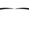 Bakre støtfangerklaffer Sidefinner Flics egnet for BMW 3-serie G20 G21 G28 M-Sport (2018-up) Piano Black |