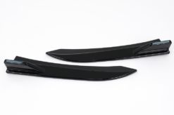 Bakre støtfangerklaffer Sidefinner Flics egnet for BMW 3-serie F30 F31 (2011-2019) Piano Black