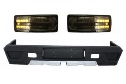 Bakre støtfanger LED-baklykter røkt egnet for MERCEDES Benz W463 G-klasse (1989-2017) G63 G65 Design