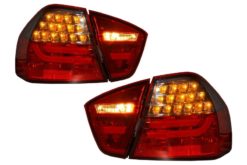 Alternative view of Bakre støtfanger M3 Design uten PDC LED Baklykter Rød/Røyk egnet for BMW 3-serie E90 2005-2008