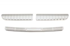 Bakre støtfangerbeskytter terskelplate Fotplate Aluminiumsdeksel egnet for Range ROVER Sport L494 (L494) (2014-up)