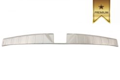 Bakre støtfangerbeskytter terskelplate INDRE fotplate Aluminiumsdeksel som passer for SUBARU Forester (2013+)