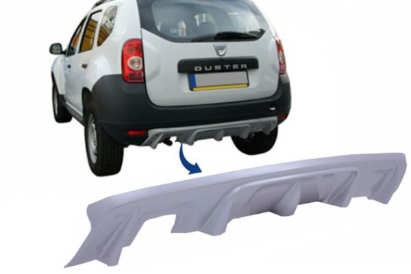 Bakre støtfanger glideplatebeskyttelse egnet for DACIA Duster 4x4 / 4x2 (2010-2017) |