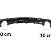 Bakre støtfanger Spoiler Valance Diffuser Dobbel uttak for enkelt eksos egnet for BMW 3-serie F30 F31 (2011-2019) M Design Piano Black | Bakre støtfanger Spoiler Valance Diffuser Dobbel uttak for enkelt eksos egnet for BMW 3-serie F30 F31 (2011-2019) M Design Piano Black |