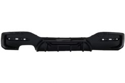 Alternative view of Bakre støtfanger Spoiler Valance Diffuser Venstre Dobbeltuttak egnet for BMW 1 Series F20 F21 LCI (2015-2019) Piano Black Competition Design