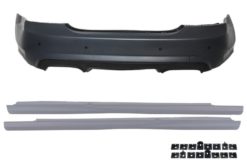 Støtfanger bak egnet for Mercedes S-klasse W221 (2005-2010) S65 Design med sideskjørt kortversjon