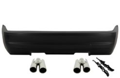 Støtfanger bak - BMW 3-serie E46 (1998-2005) Diffuser M3 CSL-design med eksosrør