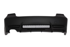 Bakre støtfanger egnet for BMW 3-serie E90 (2004-2008) Ikke LCI M3-look venstre side eksosuttak