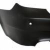Bakre støtfanger egnet for BMW 5-serie E60 (2003-2007) M5 Design PDC med eksospottespisser |