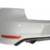 Bakre støtfanger egnet for VW Golf 6 VI (2008-2012) med eksosanlegg og baklykter FULL LED Cherry Red GTI Design |