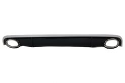 Bakre Bumper Valance Air Diffuser egnet for Audi A7 4G (2010-2014) med eksosspisser RS7 Design
