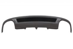 Bakre Bumper Valance Air Diffuser egnet for Audi A4 B8 Facelift Limousine Avant (2012-2015) S-Line Design only Standard Bumper