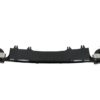 Bakre Bumper Valance Air Diffuser egnet for Audi A5 F5 Facelift S-Line (2020-Up) Piano Black |