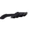 Bakre støtfanger valance luftdiffuser med eksospottespisser egnet for MERCEDES C-klasse W204 C204 AMG Sport Line (2012-2014) Limousine Coupe |
