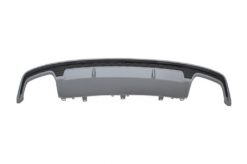 Alternative view of Bakre støtfanger valance luftdiffuser med eksospottespisser Bakrør egnet for AUDI A7 4G Facelift (2015-2018) S7 Design