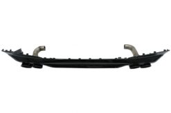 Alternative view of Bakre støtfanger valance diffuser dobbel uttak med eksosspisser egnet for BMW X3 G01 (2018-2020) M Design Piano Black