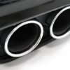 Bakre støtfanger valance diffuser dobbel uttak med eksosspisser egnet for Mercedes C-klasse C205 A205 Coupe Cabriolet (2014-2019) C43 Design | Bakre støtfanger valance diffuser dobbel uttak med eksosspisser egnet for Mercedes C-klasse C205 A205 Coupe Cabriolet (2014-2019) C43 Design |