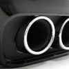 Bakre støtfanger valance diffuser dobbel uttak med eksosspisser egnet for Mercedes C-klasse C205 A205 Coupe Cabriolet (2014-2019) C43 Design | Bakre støtfanger valance diffuser dobbel uttak med eksosspisser egnet for Mercedes C-klasse C205 A205 Coupe Cabriolet (2014-2019) C43 Design |