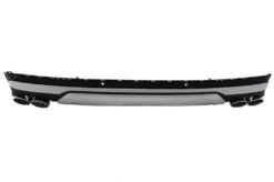 Alternative view of Bakre støtfanger valance diffuser dobbelt uttak med eksospottespisser egnet for Audi Q7 SUV 4M Facelift (2020-up) SQ7 Design