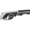 Bakre støtfanger valance diffuser og eksosspisser egnet for AUDI A3 8V Sedan Cabrio (2012-2015) RS3 Design |
