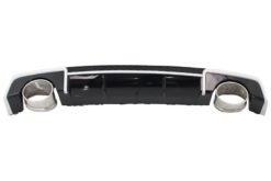 Alternative view of Bakre støtfanger valance diffuser og eksosspisser egnet for AUDI A3 8V Sedan Cabrio (2012-2015) RS3 Design