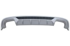 Bakre støtfanger Valance Diffuser egnet for Audi A3 8V Facelift Hatchback Sportback (2016-2019) Standard Bumper (SE) S3 Design