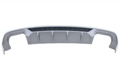 Bakre støtfanger Valance Diffuser egnet for Audi A3 8V Facelift Sedan Convertible (2016-2019) Standard Bumper SE S3 Design