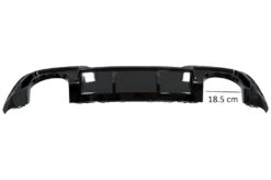 Alternative view of Bakre Bumper Valance Diffuser egnet for Audi A3 8V Facelift (2016-2019) Hatchback Sportback RS3 Design only S-line Bumper Piano Black