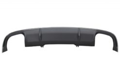 Bakre støtfanger valance diffuser egnet for Audi A4 B9 8W Sedan Avant (2016-2018) S4 Design For Standard Edition Grå