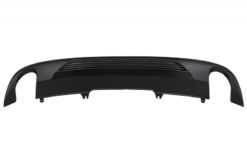 Bakre støtfanger valance diffuser egnet for Audi A4 B9 8W (2016-2018) Sedan Avant Sport Design for Standard Edition Black