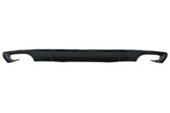 Bakre støtfanger valance diffuser egnet for Audi A4 B9 8W Sedan Avant (2016-2018) Svart S4 Design For S-line