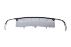 Bakre støtfanger valance diffuser egnet for Audi A6 4G S-Line Facelift (2015-2018) Limousine Avant S6 Design