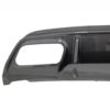 Bakre støtfanger valance diffuser egnet for Mercedes W176 A-klasse (2013-2018) A45 Facelift Design Carbon Look | Bakre støtfanger valance diffuser egnet for Mercedes W176 A-klasse (2013-2018) A45 Facelift Design Carbon Look |