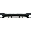 Bakre støtfanger valance diffuser egnet for Mercedes A-Klasse W177 Hatchback (2018-Up) Svart eksospottespisser |