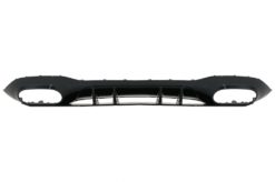 Alternative view of Bakre støtfanger valance diffuser egnet for Mercedes A-Klasse W177 Hatchback (2018-Up) Svart eksospottespisser