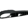 Bakre støtfanger valance diffuser egnet for Mercedes A-Klasse W177 Hatchback (2018-Up) Svart eksospottespisser |