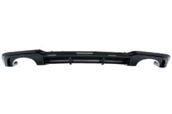 Alternative view of Bakre støtfanger Valance Diffuser med komplett eksosanlegg egnet for Audi A3 8V Facelift (2016-2019) Sedan Cabrio RS3 Design only S-line Bumper Piano Black