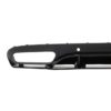 Bakre støtfangervalsdiffuser med eksospottespisser egnet for MERCEDES C-klasse C205 A205 Coupe Cabriolet (2014-2019) C63 Edition 1 Design Black | Bakre støtfangervalsdiffuser med eksospottespisser egnet for MERCEDES C-klasse C205 A205 Coupe Cabriolet (2014-2019) C63 Edition 1 Design Black |