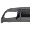 Bakre støtfanger valance diffuser med eksospottespisser egnet for Mercedes W176 A-klasse (2013-2018) A45 Facelift Design Carbon Look | Bakre støtfanger valance diffuser med eksospottespisser egnet for Mercedes W176 A-klasse (2013-2018) A45 Facelift Design Carbon Look |