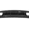 Bakre støtfanger valance diffuser med eksospottespisser Svart egnet for Mercedes W176 A-klasse (2013-2018) A45 Facelift Design Carbon Look |