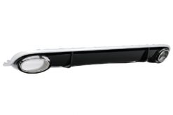 Alternative view of Bakre støtfanger valance diffuser med eksosspisser egnet for Audi A4 B8 Limousine Avant Pre Facelift (2007-2011) RS4 Design