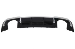 Alternative view of Bakre Bumper Valance Diffuser med eksosspisser egnet for Audi A3 8V Sline Facelift (2016-2019) Hatchback Sportback RS3 Design Sport Bumper