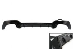 Alternative view of Bakre støtfanger valance diffuser med sideskjørt forlengelse egnet for BMW 3-serie G20 Sedan G21 Touring (2019-up) M Look Carbon Insertion
