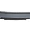 Bakre støtfanger med eksospotte matt karbonfiberinntak 5,8 cm venstre side egnet for BMW 3-serie E46 4D Sedan (1998-2004) M-Technik Design |