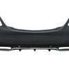 Bakre støtfanger med eksospottespisser Krom egnet for Mercedes C-Klasse W205 Limousine (2014-2020) C63 Design | Bakre støtfanger med eksospottespisser Krom egnet for Mercedes C-Klasse W205 Limousine (2014-2020) C63 Design |